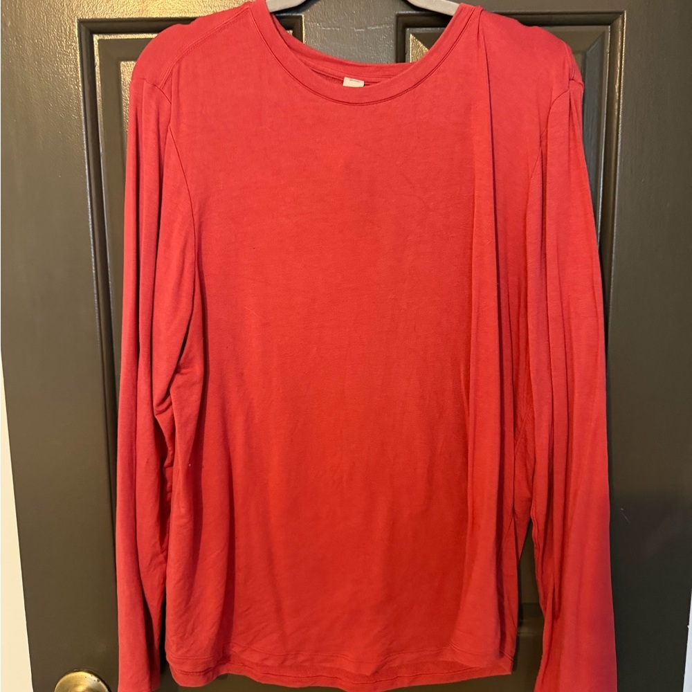 Lululemon fleece lined love long sleeve tees White